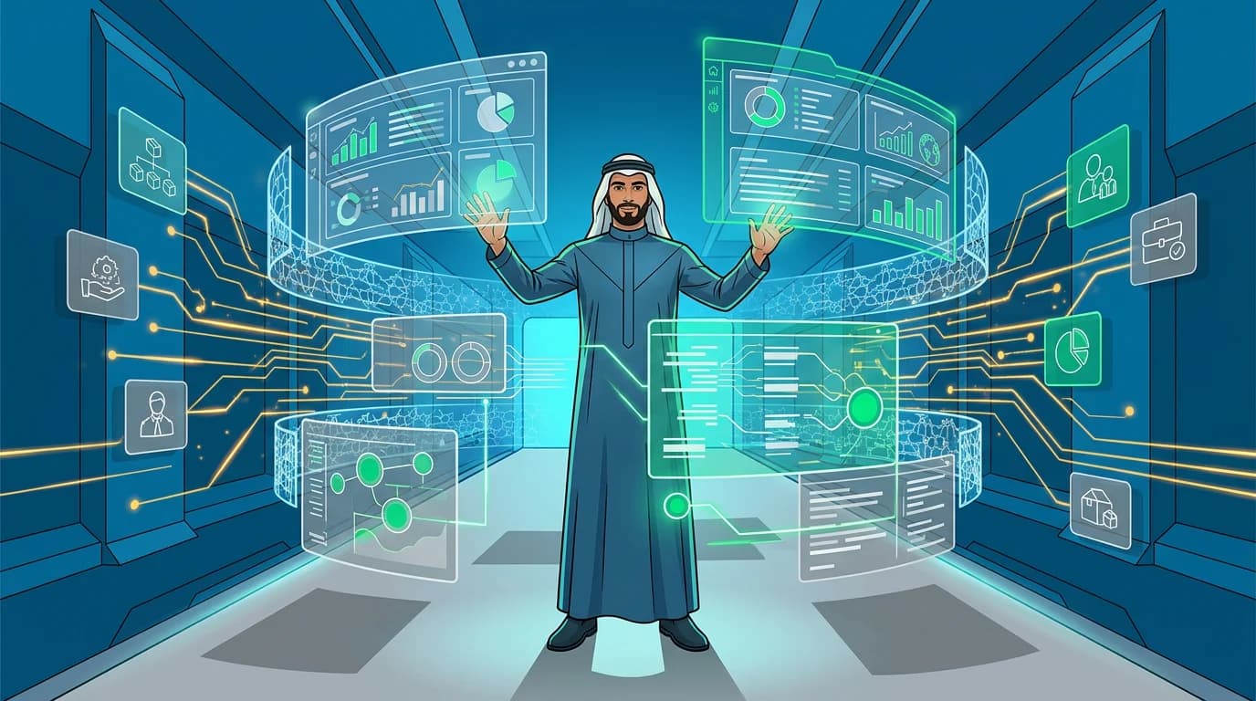 تطبيق وتكامل نظام إدارة الموارد (ERP)